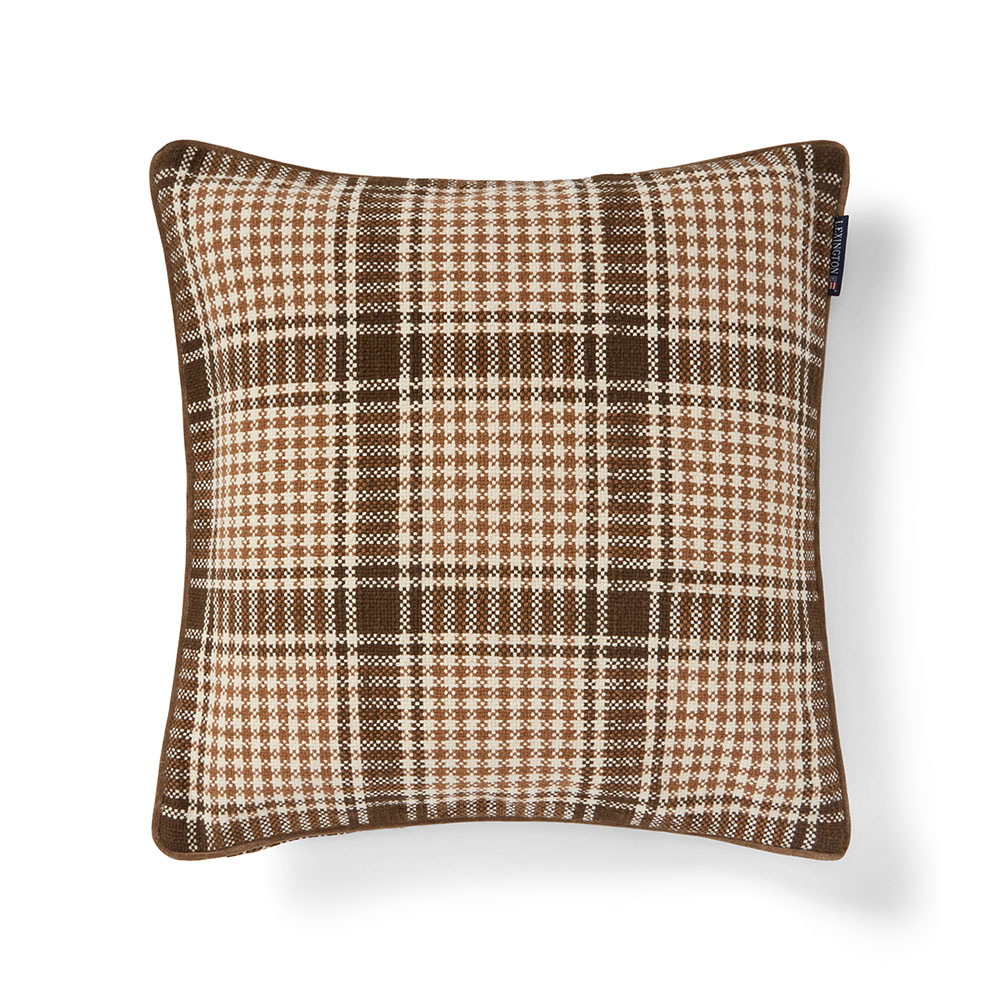 Lexington Multi Checked Recycled Cotton Kuddfodral